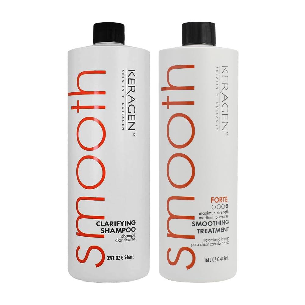 Amazon.com : KERAGEN Hair Care Power Duo: Brazilian Keratin